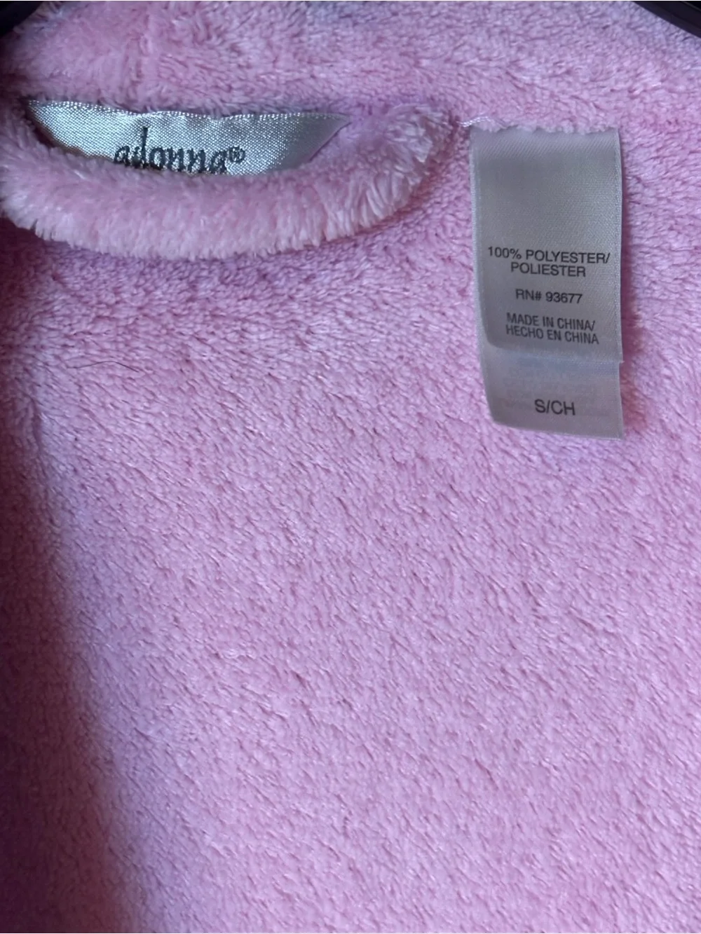 Adonna soft plush